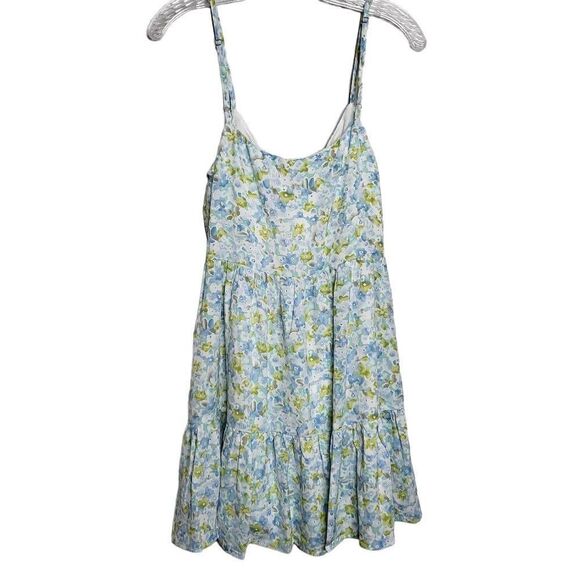 Toby Heart Ginger Floral Sleeveless Boho Mini Dress Size XS - Picture 5 of 9